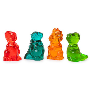 CLEVER CANDY GUMMY 3D DINOSAURS