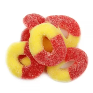 Peach Gummy Rings