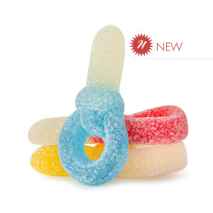 CANDY GUMMY PACIFIERS